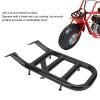 Luggage Rack, Bike Front Luggage Rack, Quick Release Bike Cargo Rack Support, Compatible with Powersports Motor Parts view 3