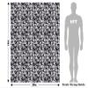 Rwraps Skull and Bones Heart Eyes Gloss Vinyl Film Wrap 59in x 11ft Vinyl view 3