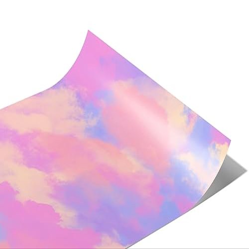 Rwraps Sky Evening Sunset Matte Vinyl Film Wrap 59in x 27ft Vinyl Vehicle Car Film Sheet Roll