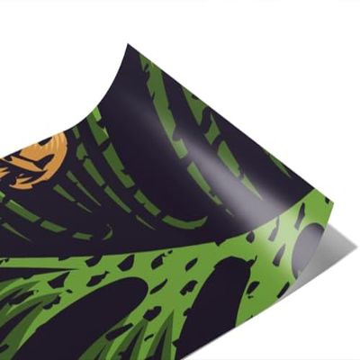 Rwraps Skull and Bones Pineapple Head Matte Vinyl Film Wrap 59in x 5ft