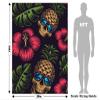 Rwraps Skull and Bones Pineapple Head Matte Vinyl Film Wrap 59in x 5ft view 3