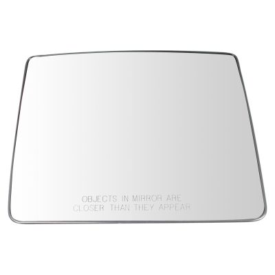 TRQ Right Upper Mirror Glass Heated Convex Snap On