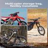 KEMIMOTO Dirt Bike Handlebar Bag- Waterproof Motorcycle Handlebar Storage Pouch,Compatible with Sur-Ron Light Bee X, S X160, X260, Talaria Sting ridstar q20 Soleil01 Ebike Silver view 3