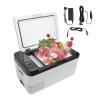 I1MOTOR Portable Car Refrigerator Freezer 12/24V DC and 110-240V AC (-4F~68F) 18L /19 Quart Mini Fridge Cooler for RV Van Vehicle Boat Traveling Outdoor Picnic BBQ Camping Fishing view 2