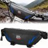 KEMIMOTO Dirt Bike Handlebar Bag- Waterproof Motorcycle Handlebar Storage Pouch,Compatible with Sur-Ron Light Bee X, S X160, X260, Talaria Sting ridstar q20 Soleil01 Ebike Blue view 1