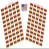 100 Armenia Flag Stickers, Two Sheets of 50, 1.5" x 1" Made in America Self Adhesive Country Flag Scrapbook Stickers, Two Sheets of 50, 100 Sticker Decal Flags view 1
