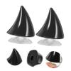 BESPORTBLE 2sets Devil Horns Accessories Cup Design for Ski Stylish Decoration for Men Women and Boys and Girls Easy to Attach Remove view 2