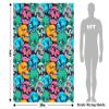 Rwraps Sticker Bomb Face Death Gloss Vinyl Film Wrap 59in x 27ft Vinyl Vehicle Car Film Sheet Roll view 3