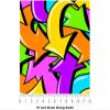 Rwraps Sticker Bomb Cheshire Directions Matte Vinyl Film Wrap 59in x 11ft view 4