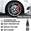 SARUEL Multifunctional Wheel refurbishment Agent, Multifunctional Metal Rust Remover, Iron Powder Remover, car Rust Removal Spray, Wheel hub Cleaner. view 4