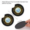 Flag of South Dakota 2 Pcs Premium Cup Holder Inserts Elevate in-Car Experience view 3