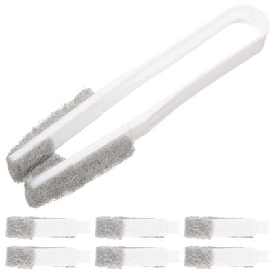 Healvian 1set Portable Blind Cleaner with Replaceable Brush Head Compact Shutter Cleaning Tool for Vents and Blinds Easy to Use and Store Multi-use for Home and Auto Cleaning