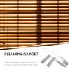 Healvian 1set Portable Blind Cleaner with Replaceable Brush Head Compact Shutter Cleaning Tool for Vents and Blinds Easy to Use and Store Multi-use for Home and Auto Cleaning view 2