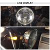 4PCS Motorcycle Turn Signals - 14LED 12V Bright Amber Lamp Motorcycle Blinkers - Front/Rear Universal MMotorcycle Turn Signal Light Compatible with Yamaha Kawasaki Honda view 3