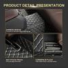 HLMATSM Customized Car Floor Mats Compatible with Honda All Models from 2000 to 2023 All Weather Leather Protection Car Interior Accessories Automobile Floor Mats (Black Green) view 4