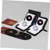 ABOOFAN 3pcs Cd Case Holder for Discs Portable Zipper Storage Organizer for Dvds and Pu Faux Leather Design for Car and Travel Use view 2