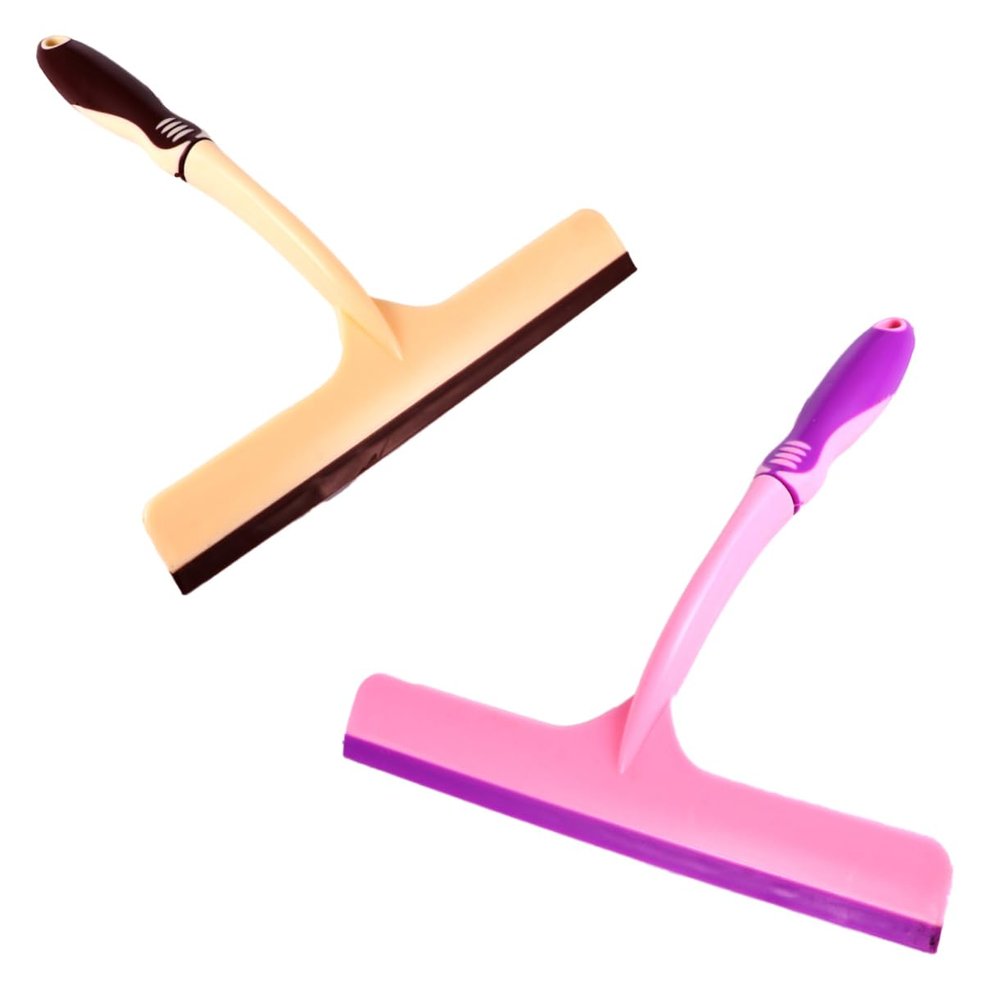 2pcs Quality Glass Squeegee Window Cleaning Tool Professional Squeegee for Windshield Easy to Use Clean Windows Material Random Color