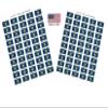 100 Montana Flag Stickers; 1.5" x 1" Made in America Self Adhesive State Flag Scrapbook Stickers, Two Sheets of 50, 100 Sticker Decal Flags view 1