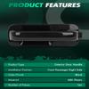 SCITOO Exterior Door Handle Front Right Black Fit for Ford for F-150 2015-2018 FL3Z-1626605-CAPTM view 4