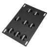 Tow Hook License Plate Mount, Car Front Bumper Tow Hook License Plate Mount Bracket 8 Holes Adjustable Holder view 2