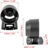 XYWHPGV Car 2.4'' 60mm Single Hole ABS Plastic Gauge Pod Meter Dash Dashboard Holder with Mount Base Matte Black(9542a 41377 c50a2 672dc dfa1f 80bcc view 2