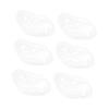 Kisangel 6pcs Chin Pad Accessories Chin Strap Cup Chin Strap for Hard Hat Helmet Chin Cup Padding Chin Strap Cushion Chin Cushion Chin Strap Pad Protective Chin Pad Chin Pads Transparent Pp view 1