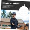Kisangel 6pcs Chin Pad Accessories Chin Strap Cup Chin Strap for Hard Hat Helmet Chin Cup Padding Chin Strap Cushion Chin Cushion Chin Strap Pad Protective Chin Pad Chin Pads Transparent Pp view 4