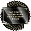 Funny Bumper Stickers for Adults Dad You've Always Been Like A Father to Me Stickers Car Stickers Funny Bumper Stickers (Color : Colour, Size : 6X9CM) view 1