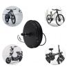 BANLICALI Rear Wheel Hub Motor 48V 1000W Aluminium Alloy E-Bike Mid Drive Motor with Disc Brake, Brushless Gearless, 460RMP 50N.M, for Rear Wheels of Bicycles with Dropouts of 5.31", Black view 4
