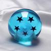 W-POWER Universal Z Shift Knob Round Ball 1-7 Star 54mm Adapters Will Fit Most Cars (Blue 5 Star) view 3