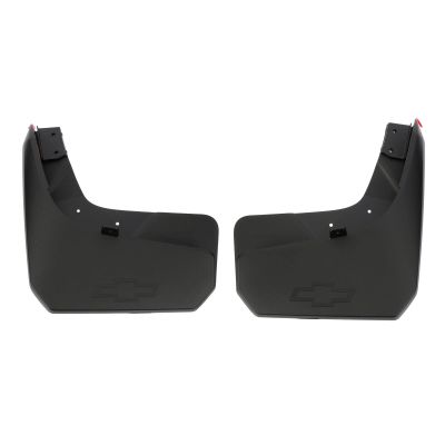 OEM New 19-23 Compatible with Chevrolet Silverado Rear Molded Splash Guards Mud Flaps 84109906