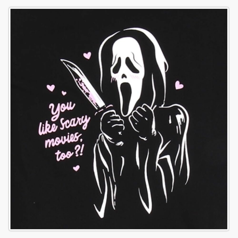 You Like Scary Movies Too? Sticker Vinyl Waterproof Sticker Decal Car Laptop Wall Window Bumper Sticker 5"