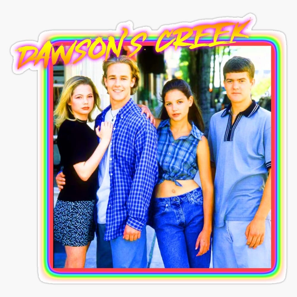 Dawson Creek Vintage Sticker Vinyl Waterproof Sticker Decal Car Laptop Wall Window Bumper Sticker 5"