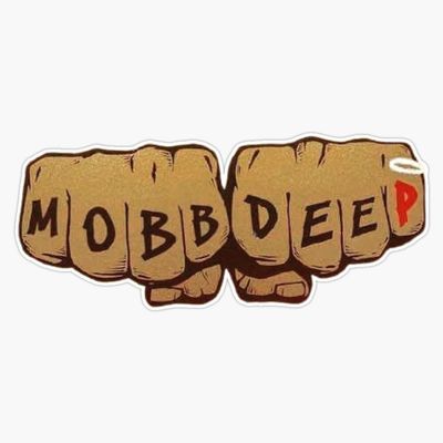 Mobb Deep Drawing Fan Art Sticker Vinyl Waterproof Sticker Decal Car Laptop Wall Window Bumper Sticker 5"