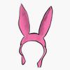 Pink Bunny Hat Bob's Burgers Inspired @ Heckinfarout Sticker Vinyl Waterproof Sticker Decal Car Laptop Wall Window Bumper Sticker 5" view 1