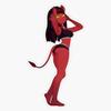 Meru The Succubus Anime Sticker Vinyl Waterproof Sticker Decal Car Laptop Wall Window Bumper Sticker 5" view 1