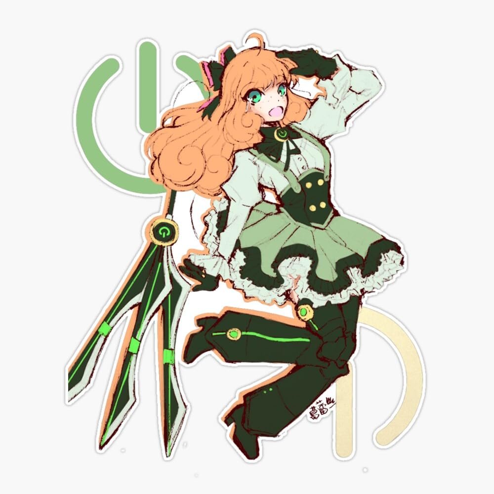 Penny Polendina RWBY Volume 7 Sticker Vinyl Waterproof Sticker Decal Car Laptop Wall Window Bumper Sticker 5"