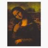 Mona Lisa - Middle Finger Sticker Vinyl Waterproof Sticker Decal Car Laptop Wall Window Bumper Sticker 5" view 1