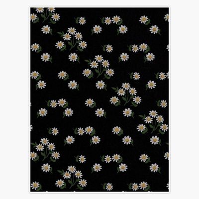 Daisy Flowers Sticker Vinyl Waterproof Sticker Decal Car Laptop Wall Window Bumper Sticker 5"