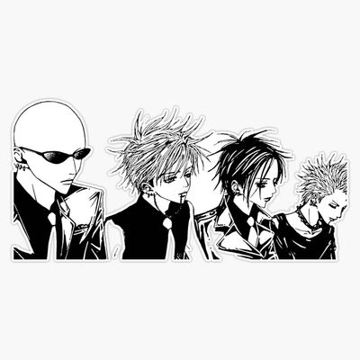 Anime Nana Classic Sticker Vinyl Waterproof Sticker Decal Car Laptop Wall Window Bumper Sticker 5"