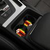 Zimbabwe Flag 2 Pcs Premium Cup Holder Inserts Elevate in-Car Experience view 2