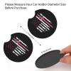 Breast Cancer Awareness American Flag 2 Pcs Premium Cup Holder Inserts Elevate in-Car Experience view 3