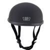 YMKJGZS Riding Beanie Motorcycle Half Helmet Open Face Motorbike Helmet, DOT Approved Low Profile Chopper Motorcycle Half Helmet for Men and Women Chopper Moped Scooter ATV (A,2XL) view 1