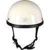 YMKJGZS Riding Beanie Motorcycle Half Helmet Open Face Motorbike Helmet, DOT Approved Low Profile Chopper Motorcycle Half Helmet for Men and Women Chopper Moped Scooter ATV (B,S) view 3