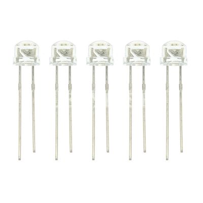 BREAKA F5 5mm Clear Straw Hat LED Emitting Diode Micro Indicator Lamp Bulb Wide Angle Transparent Strawhat (Color : 1000pcs Pink)