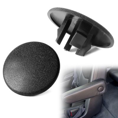 2pcs Armrest Cap Cover Compatible with 07-19 Tahoe Suburban Yukon Cadillac Escalade Seat Parts - Replaces 15279689 Vehicle Accessories Left or Right Rear Bucket Seats Arm Rest Handle Trim Bolt-Black