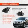 2pcs Armrest Cap Cover Compatible with 07-19 Tahoe Suburban Yukon Cadillac Escalade Seat Parts - Replaces 15279689 Vehicle Accessories Left or Right Rear Bucket Seats Arm Rest Handle Trim Bolt-Black view 3