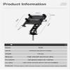 GUB G-95 Bicycle Stem Cellphone Mount Aluminum Alloy Handlebar Mobilephone Support Adjustable Bottom Bracket with Bottom Holder view 2