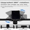 GUB G-95 Bicycle Stem Cellphone Mount Aluminum Alloy Handlebar Mobilephone Support Adjustable Bottom Bracket with Bottom Holder view 3