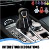 Car Gear Shift Cover, Funny Gear Shift Knob Shirt Sweater,Vivid Gear Shift Knob Hoodie for Car Decorations & Protections,Universal Car Interior Accessories Shift Cov Car Truck SUV (Pink+Green +Purple) view 2